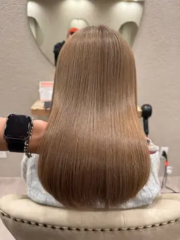 質感再整カラー＋システムトリートメント