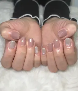 シンプルネイル☆★¥6300次回予約¥300引き𖤐 ̖́-