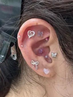 🌺耳ツボジュエリー🌺両耳14個