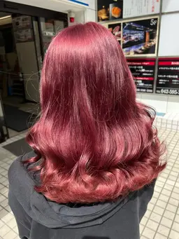 【U24】💗💗ピンクカラー限定💗💗🎀ブリーチ込みのピンクカラー🎀