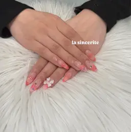 【⚠️デザイン写真送付必須】オフあり　長さ出しチップ10本　付け放題コース