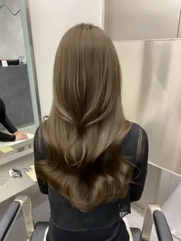 【ブリーチ無し】 ダブルカラー＋2stepトリートメント （ベースが暗い方におすすめ）