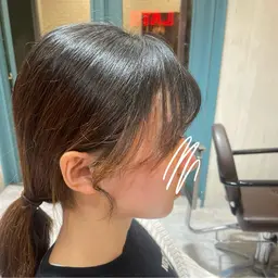 限定!韓国風おくれげカットand前髪カット🪐