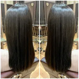 【韓国風🇰🇷艶黒髪✨】No黒染め❣️ナチュラル暗髪髪質改善アンジーカラー🧡就活、就職にも最適🌸