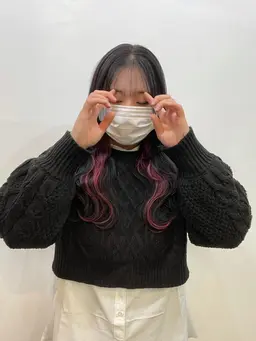 ❤️‍🔥#メンテナスカット➕#インナーor#イヤリング➕2Stepトリートメント❤️‍🔥(ブリーチ込み➕全体カラー)