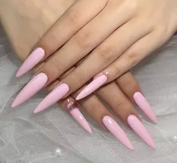 めちゃ特🔥チップ長さだし10本◇ワンカラー💅　¥6600（マグネット・ミラーは+¥550）