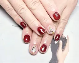 ［ミニモ学割］（オフなし）💅💕90分持ち込みデザインコース🎀、ご来店の前に写真を送っておお願いします