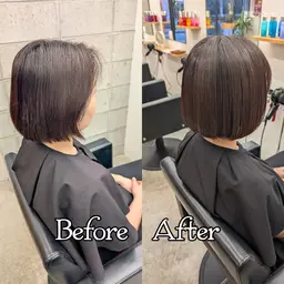 🧡カット+🩵髪質改善トリートメント