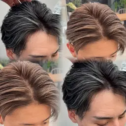 🔥ミニモ限定価格🔥MENSハイライト🔥ケアブリーチ込み