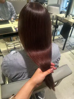 🍒大人気🍒カラー+3stepトリートメント💗