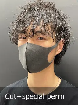 スパイラル/ツイストパーマ&カット¥7,980(120分)