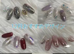 【口コミ限定メニュー】店頭サンプル5～7本アート通常料金¥7700→¥4000