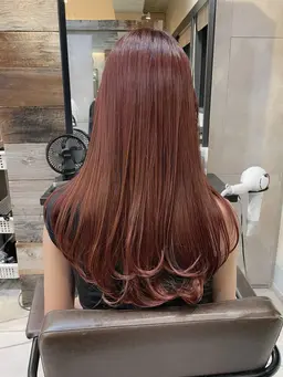 《新規》［梅雨対策/くせ毛解消］ 上品な艶髪ストレートに👼髪質改善酸性トリートメント