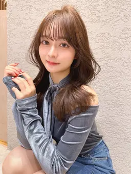 【大人気✨韓国ヘア✨️】艶カラー+1stepトリートメント💫