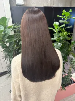 【ロング〜ボブ限定】カット+ 𝗔𝘂𝗷𝘂𝗮トリートメント🍃
