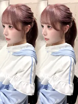 【🥀人気の顔周り🥀】ワンカラー+前髪顔周りカット 2step保湿トリートメント付き💞 ¥12100→¥8900