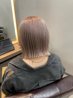 〈🍒minimo限定価格🍒〉イヤリングカラー＋髪質改善トリートメント