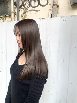 カット+髪質改善カラー✨