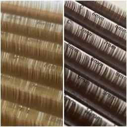 【期間限定】ブラウンカラーボリュームラッシュ80束(オフ込み)