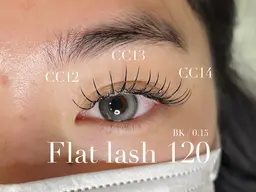 【1/28~】フラットラッシュ120本　90分/ブラックのみ