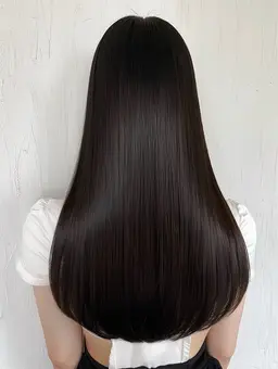 伸ばしてる方にオススメ🌈髪質改善酸性ストレート＋メンテナンスカット