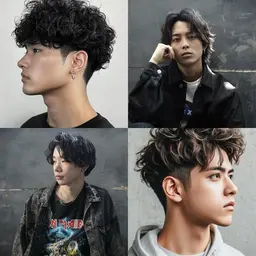 🔥メンズ人気No1🔥骨格矯正カット+デザインパーマ (波巻き/ツイスパ/シャドウ/フェザー)¥13750⇨¥9900