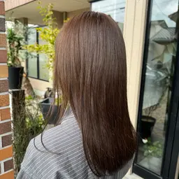 カット+カラー (ブリーチなしワンカラー)