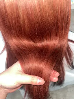 《U24》⛄️冬に向けて⛄️ブリーチなしこっくり暖色の似合わせワンカラー