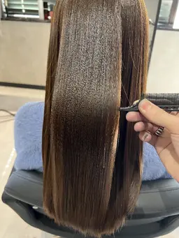 🌟期間限定🌟【2stepトリートメント✨】白髪染めリタッチ+2stepトリートメント+マイクロバブル※ブリーチ無し