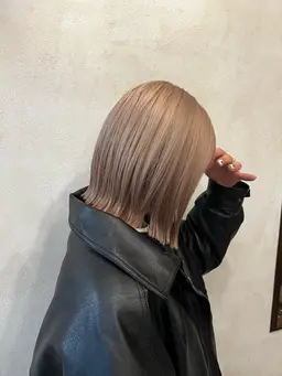 ブリーチありダブルカラー!【選べるAujuaシャンプー+トリートメント付き🤍】