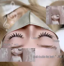 【☆条件有☆】マツエクフラット100本/ダブルフラットラッシュ140本75束（ダブル変更＋500円）