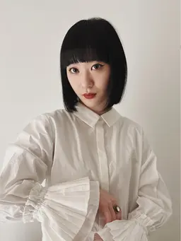 🎧カット+縮毛矯正+2stepトリートメント【柔らか質感】