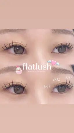 LED💘ダブルフラットorバインドロック100~120束/大宮/マツエク