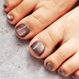 シンプルフットネイル🌻