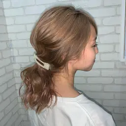 お呼ばれヘアセット🐰💞