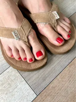 🦋オフあり/フットワンカラー👣