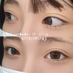 オフなし✴︎下まつ毛エクステ⚠️練習モデル募集👁️🩶【両目​〜​40本まで】✴︎