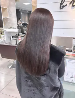 カット+縮毛矯正+トリートメント