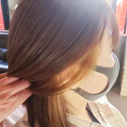 ⭐ハイライトorインナーorグラデーション+フルカラー+髪質改善AMASIAトリートメント