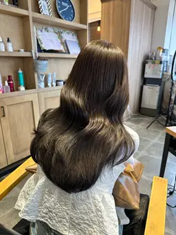 ✨SNSで話題の艶髪に✨髪質改善ﾄﾘｰﾄﾒﾝﾄ✖️ｵｰｶﾞﾆｯｸ艶カラー✖️小顔顔まわりﾒﾝﾃﾅﾝｽｶｯﾄ