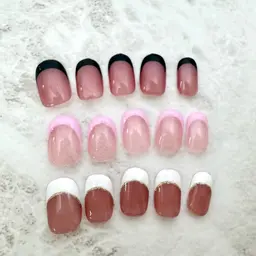 ジェルネイル フレンチ｜カラーグラデーション 【hand】