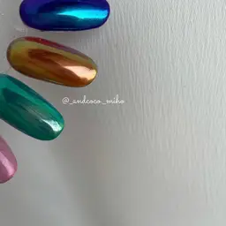 💖〻【オフ有】フラッシュ/オーロラ/ミラー/マグネットネイル （アートなし10本）-初回オフ無料-