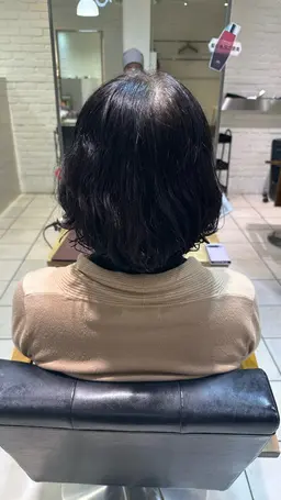 カット+レディースパーマ