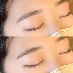 ✔️部分的な濃さが気になる方♡アイブロウスタイリング♡（ワックス＋カット＋間引き）お仕上げメイク付き♡