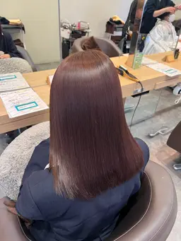 【人数限定カラーモデル🌷】ワンカラー+超音波トリートメント🎀🪄