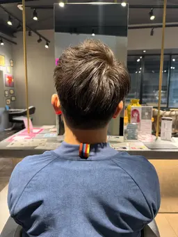 「ブリーチなし」 全体カラー