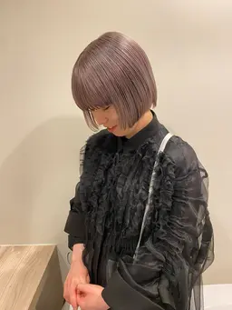 平日11時～17時限定【学割U24】透明感No1!カット＋ブリーチダブルカラー🐬