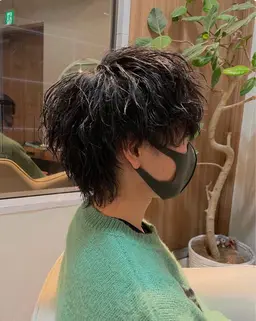 【minimo限定】メンズカット＋デザインパーマ🫧✨