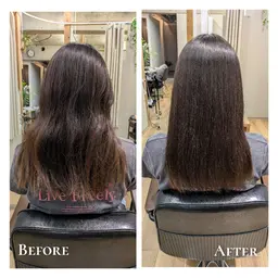 【15時30分限定】縮毛矯正(全体のみ)+生トリートメント