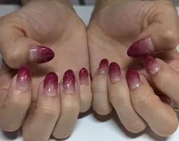 【ハンド】ラメグラデーション☆オフ込み♪